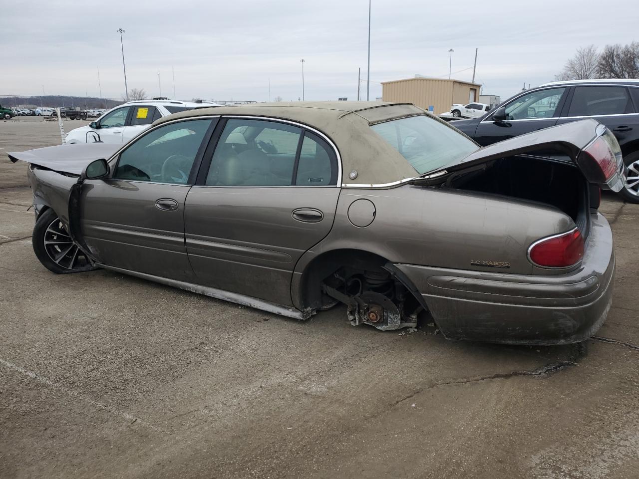 2002 Buick LeSabre VIN 1G4HP54K72U206432 Copart auction photo, all over damage thumbnail 2