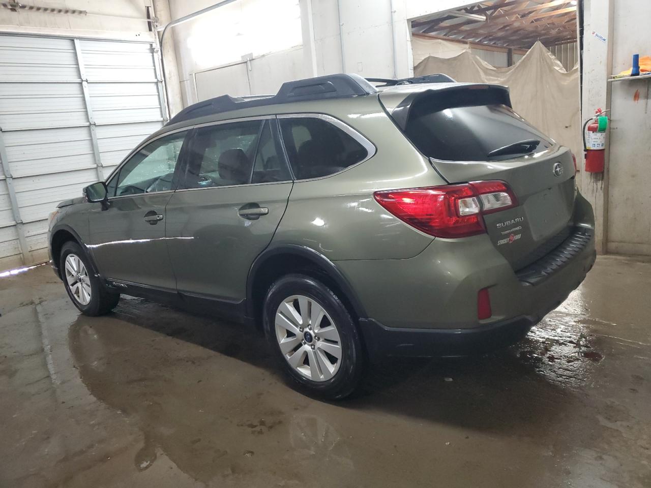 2015 Subaru Outback VIN 4S4BSAFC5F3299806 Copart auction photo, front end / hail damage thumbnail 2