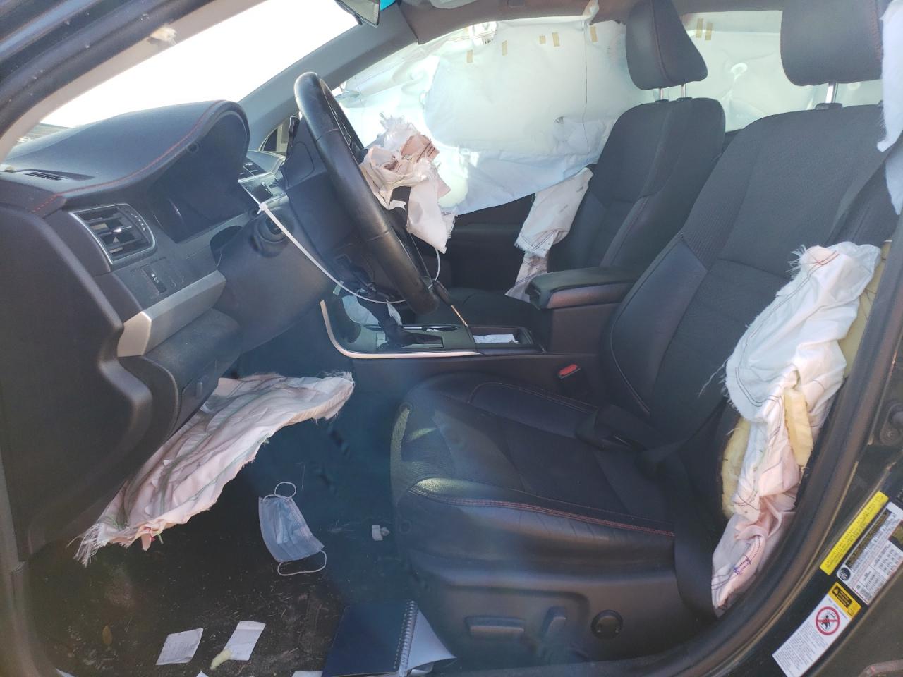 2017 Toyota Camry VIN 4T1BF1FK3HU641021 Copart auction photo, front end / rear end damage thumbnail 7