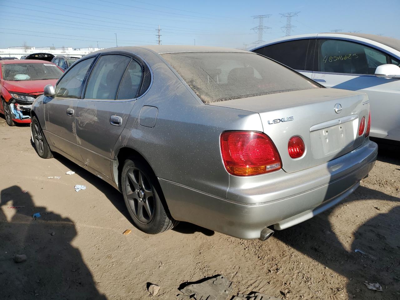 2003 Lexus GS 300 VIN JT8BD69S830174678 Copart auction photo, front end / side damage thumbnail 2