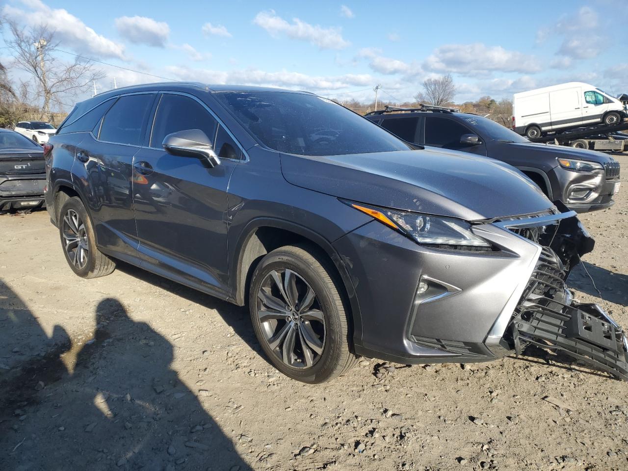 2018 Lexus RX VIN JTJDZKCA8J2010964 Copart auction photo, front end / rear end damage thumbnail 4