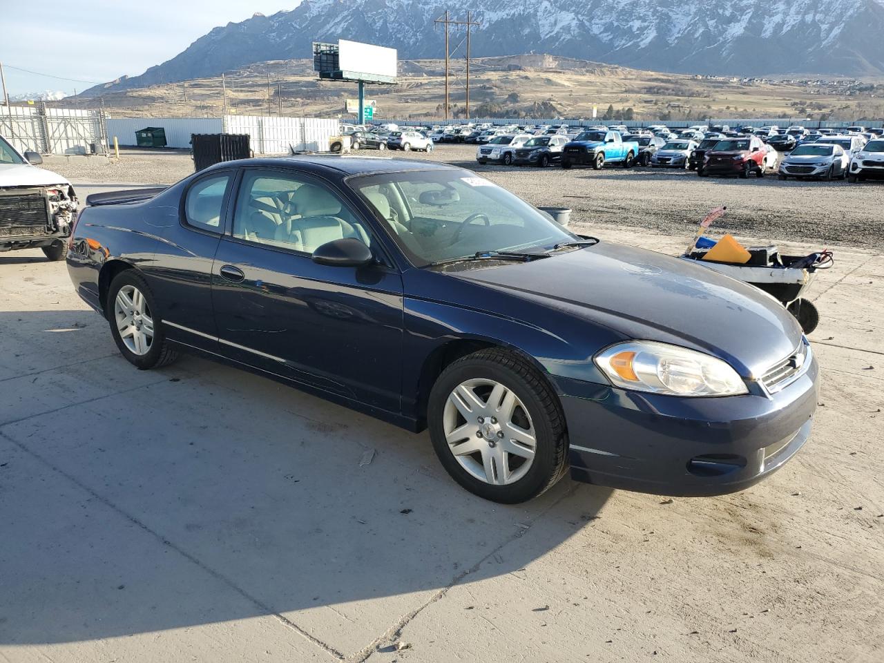 2007 Chevrolet Monte Carlo VIN 2G1WK15K379231679 Copart auction photo, vandalism damage thumbnail 4