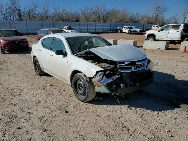2014 Dodge Avenger VIN 1C3CDZAB7EN110371 Copart auction photo, front end / hail damage thumbnail 11
