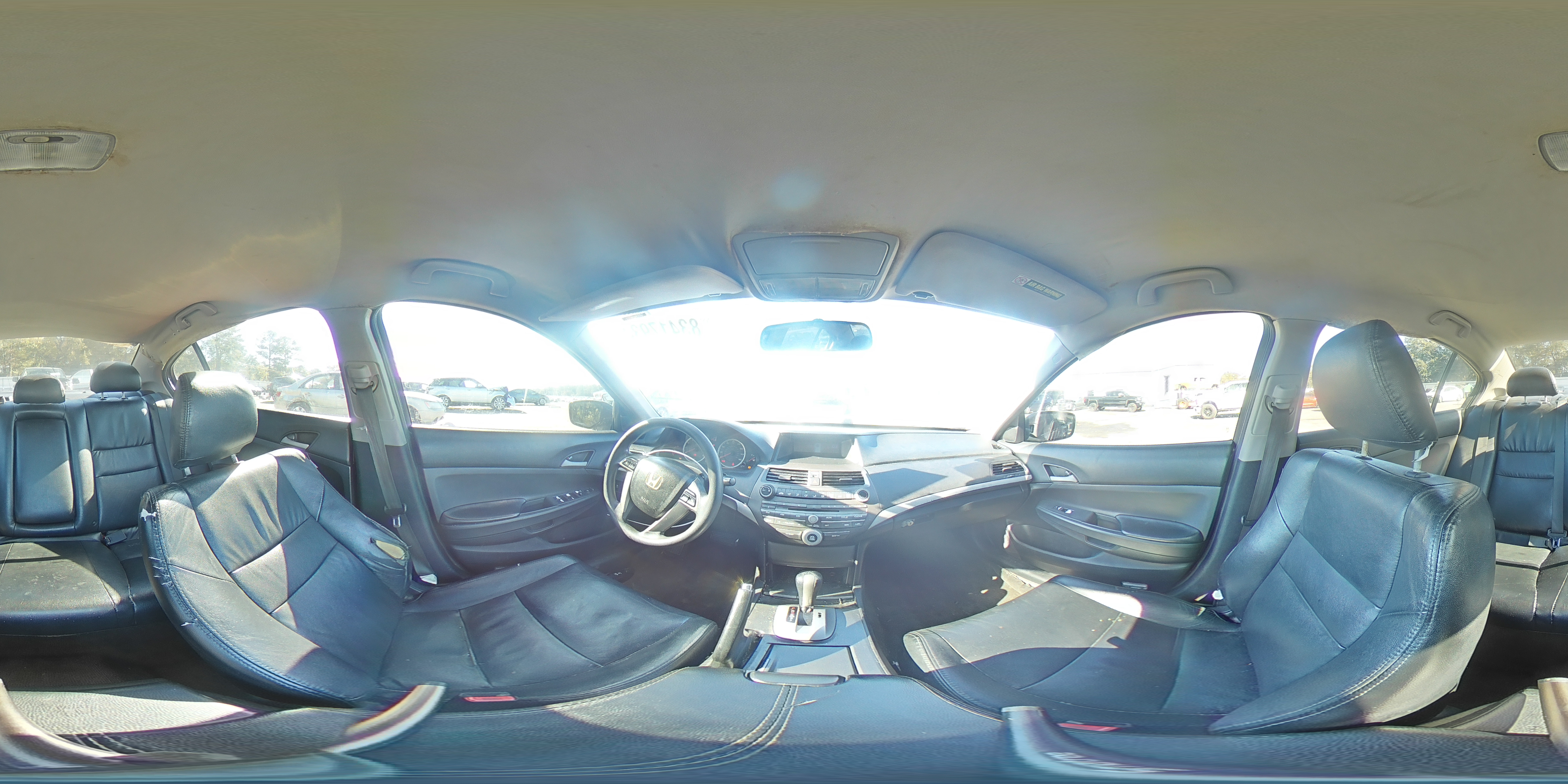 2011 Honda Accord VIN 1HGCP2F33BA015516 Copart auction photo, side damage thumbnail 12