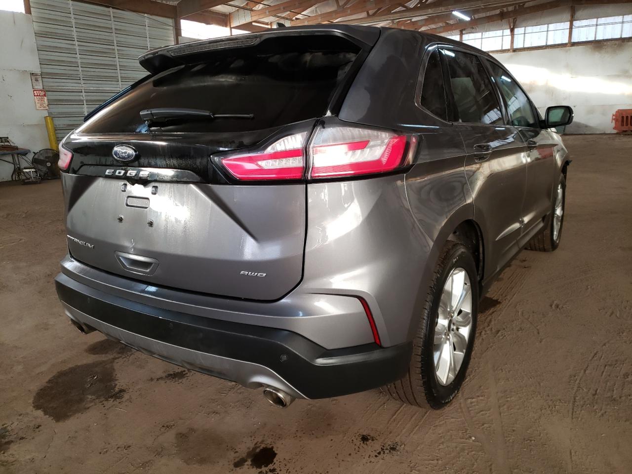 2023 Ford Edge VIN 2FMPK4K97PBA14459 Copart auction photo, front end damage thumbnail 3
