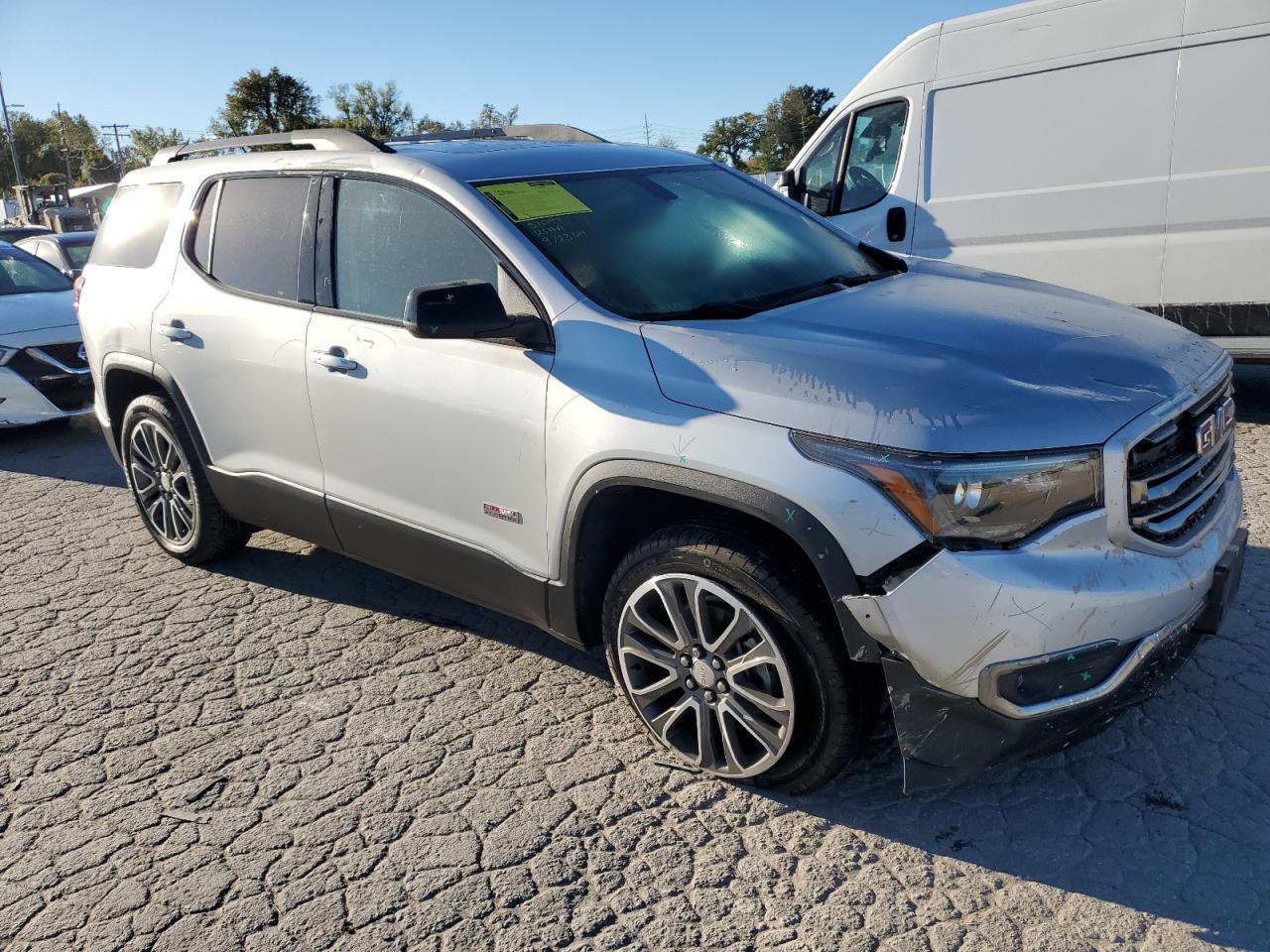 2017 GMC Acadia VIN 1GKKNVLS9HZ173872 Copart auction photo, front end damage thumbnail 4