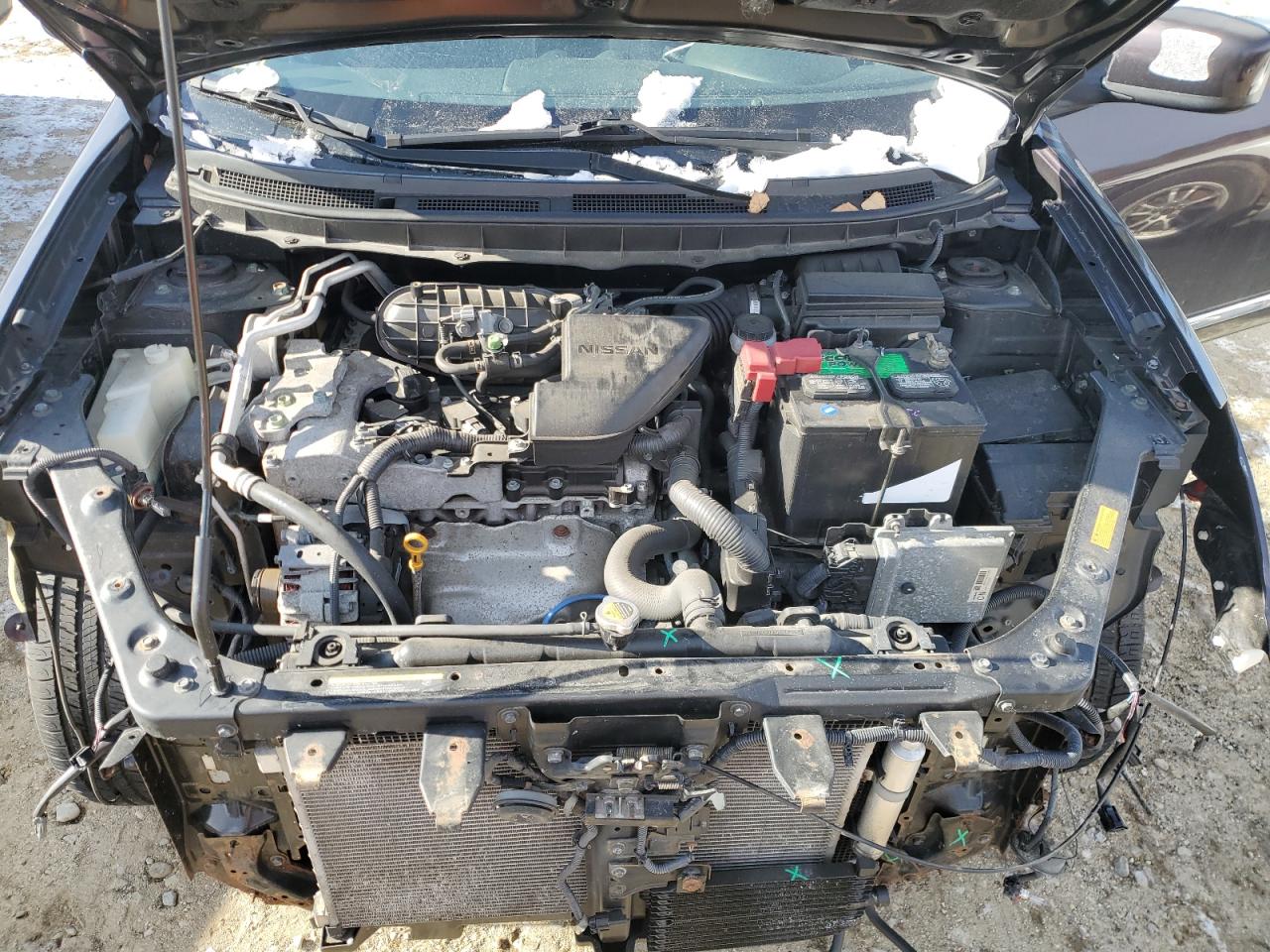 2011 Nissan Rogue VIN JN8AS5MV8BW257543 Copart auction photo, front end damage thumbnail 11