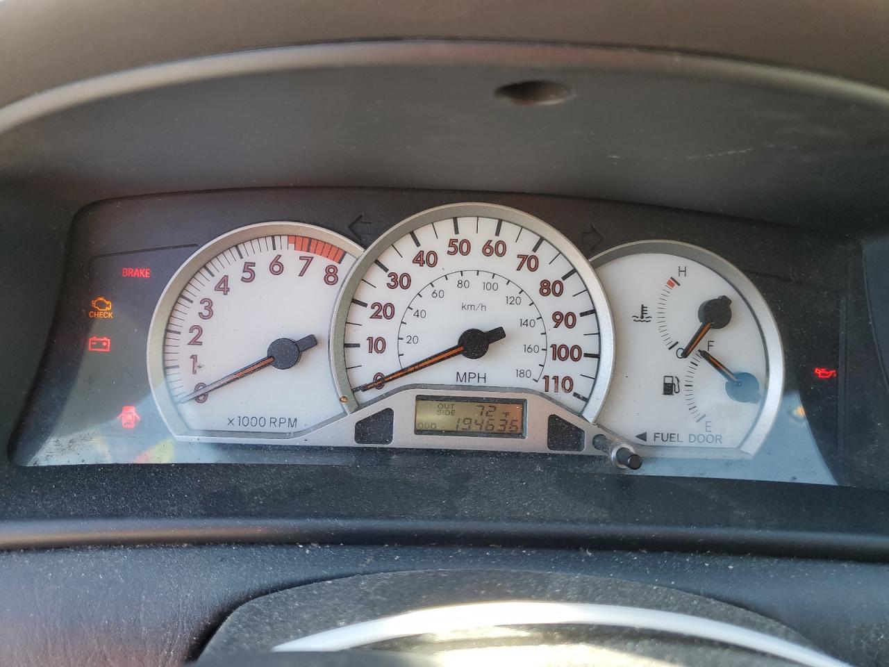 2005 Toyota Corolla VIN 1NXBR32EX5Z435712 Copart auction photo, mechanical / minor dent/scratches damage thumbnail 9
