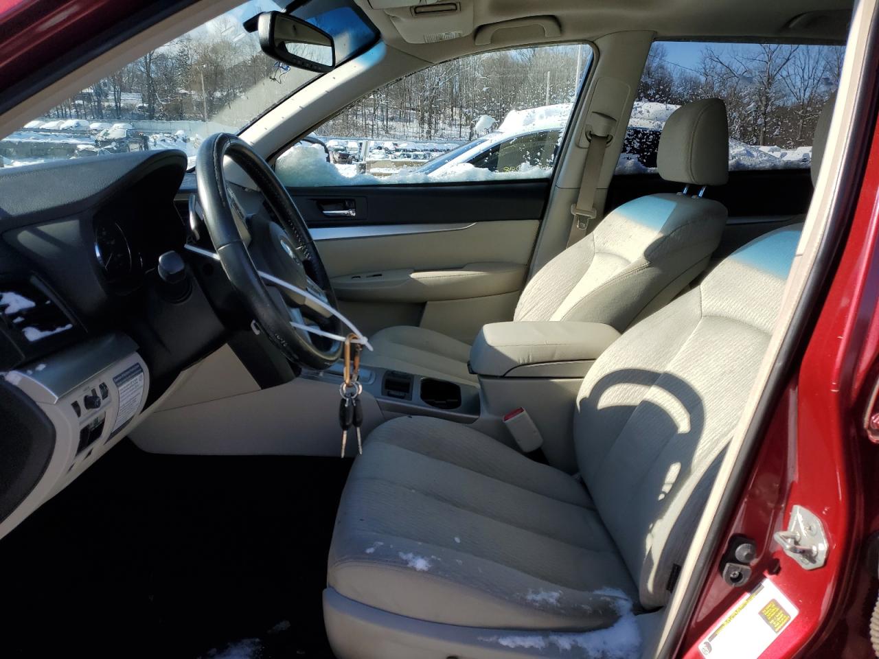 2011 Subaru Outback VIN 4S4BRBGC8B3395956 Copart auction photo, rear end / minor dent/scratches damage thumbnail 7
