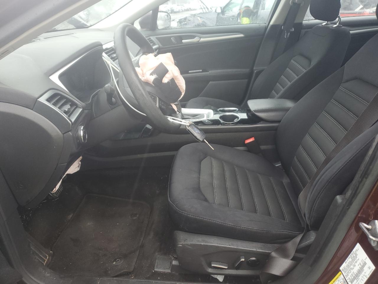 2013 Ford Fusion VIN 3FA6P0HR7DR292850 Copart auction photo, front end / side damage thumbnail 7
