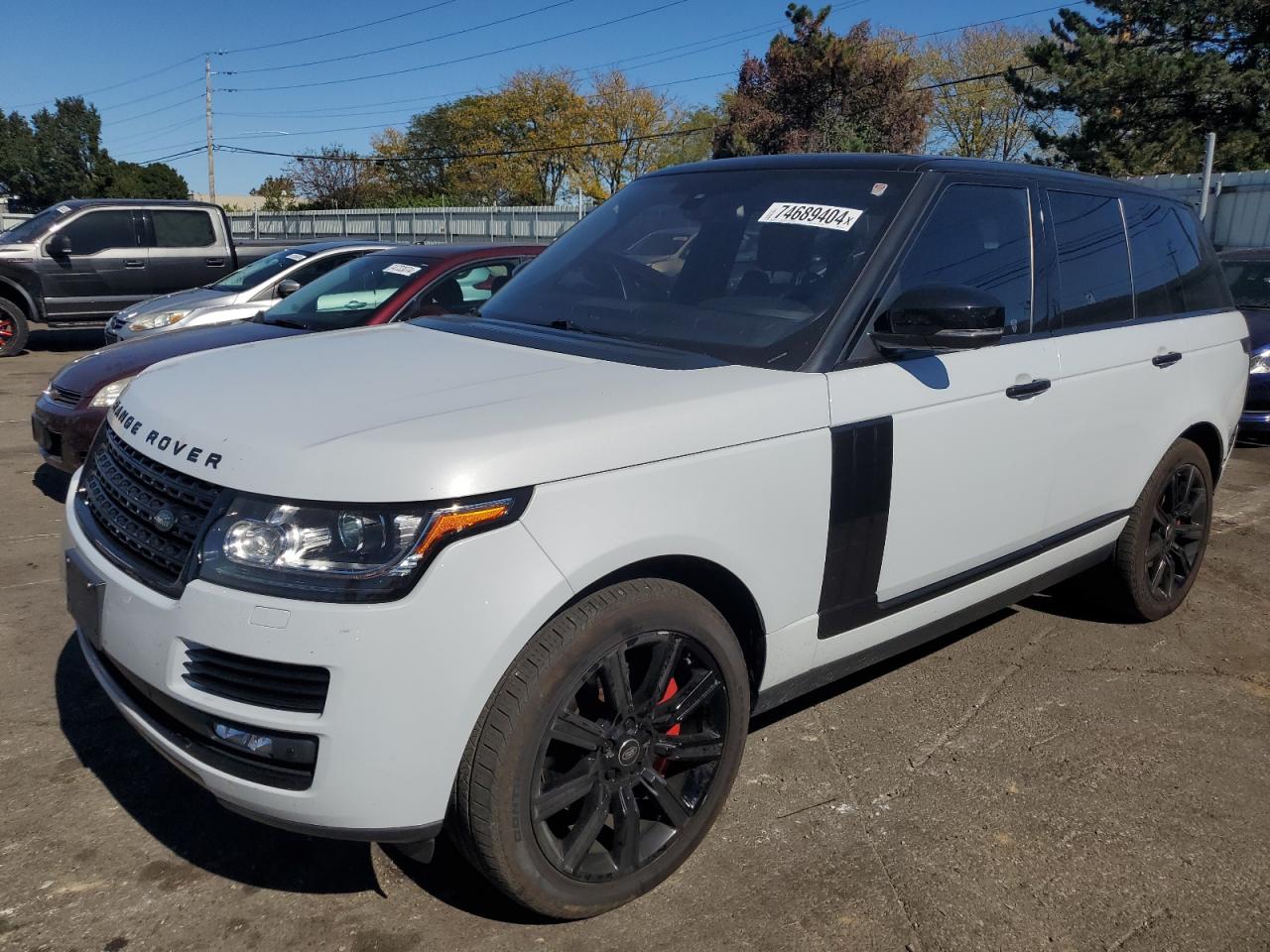 2016 Land Rover Range Rover VIN SALGS2KF4GA246892
