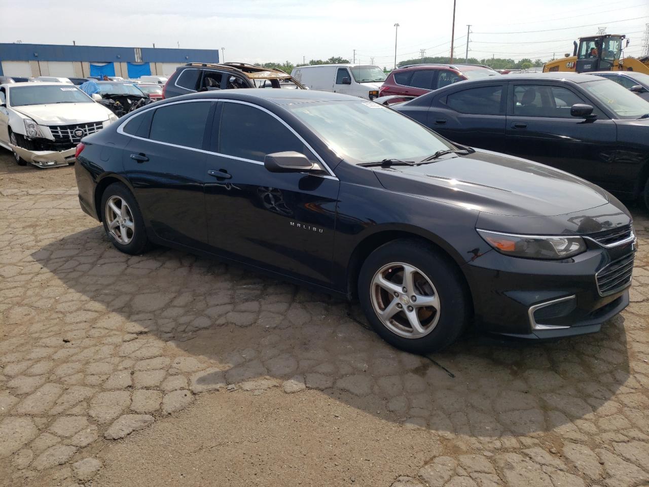 2017 Chevrolet Malibu VIN 1G1ZC5ST0HF187731 Copart auction photo, rear end damage thumbnail 4