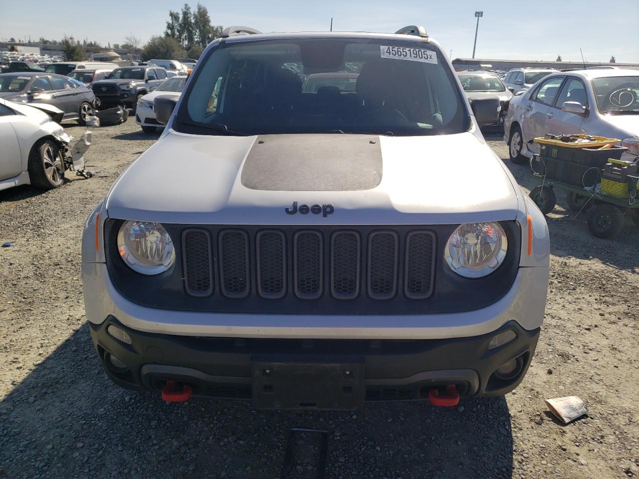 2015 Jeep Renegade VIN ZACCJBCT8FPC46714 Copart auction photo, rear end / side damage thumbnail 5