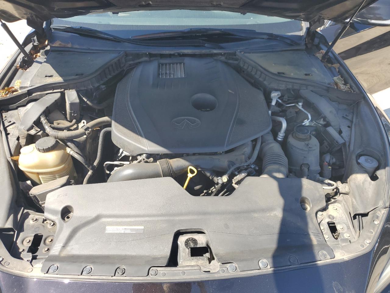 2016 Infiniti Q50 VIN JN1CV7AR7GM250118 Copart auction photo, rear end damage thumbnail 11