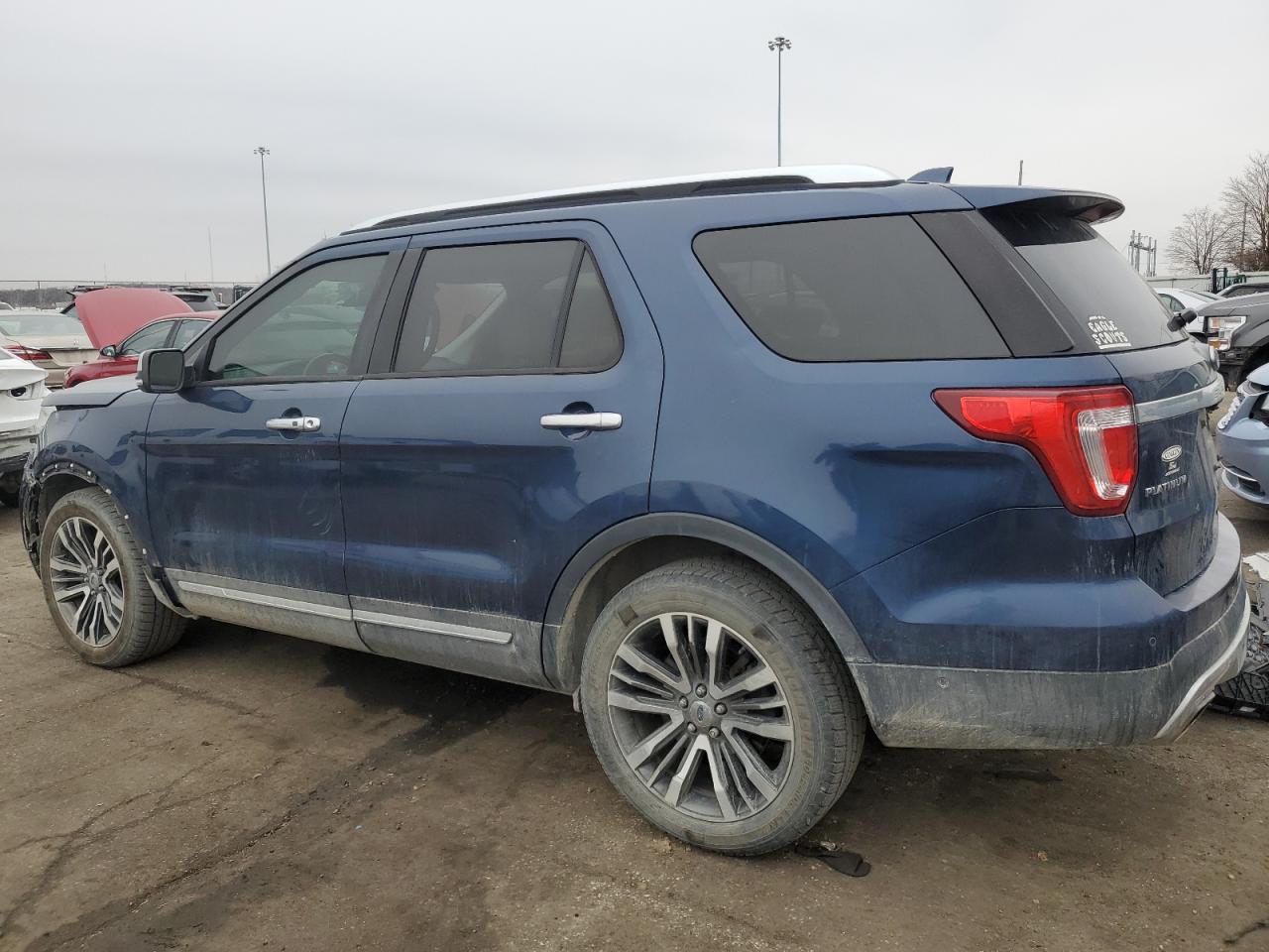 2017 Ford Explorer VIN 1FM5K8HTXHGD23452 Copart auction photo, front end damage thumbnail 2