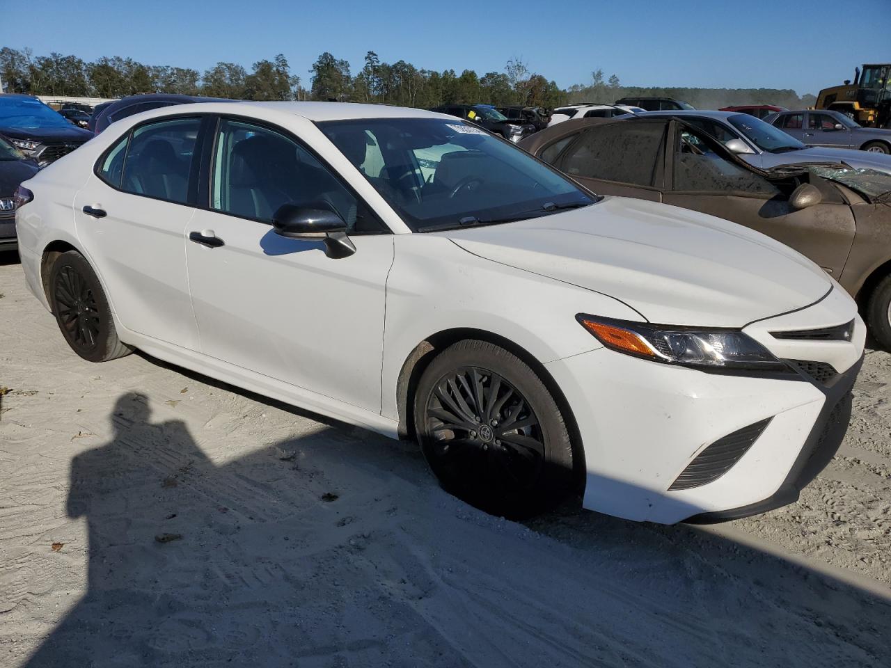 2020 Toyota Camry VIN 4T1G11AK7LU381534 Copart auction photo, top/roof damage thumbnail 4