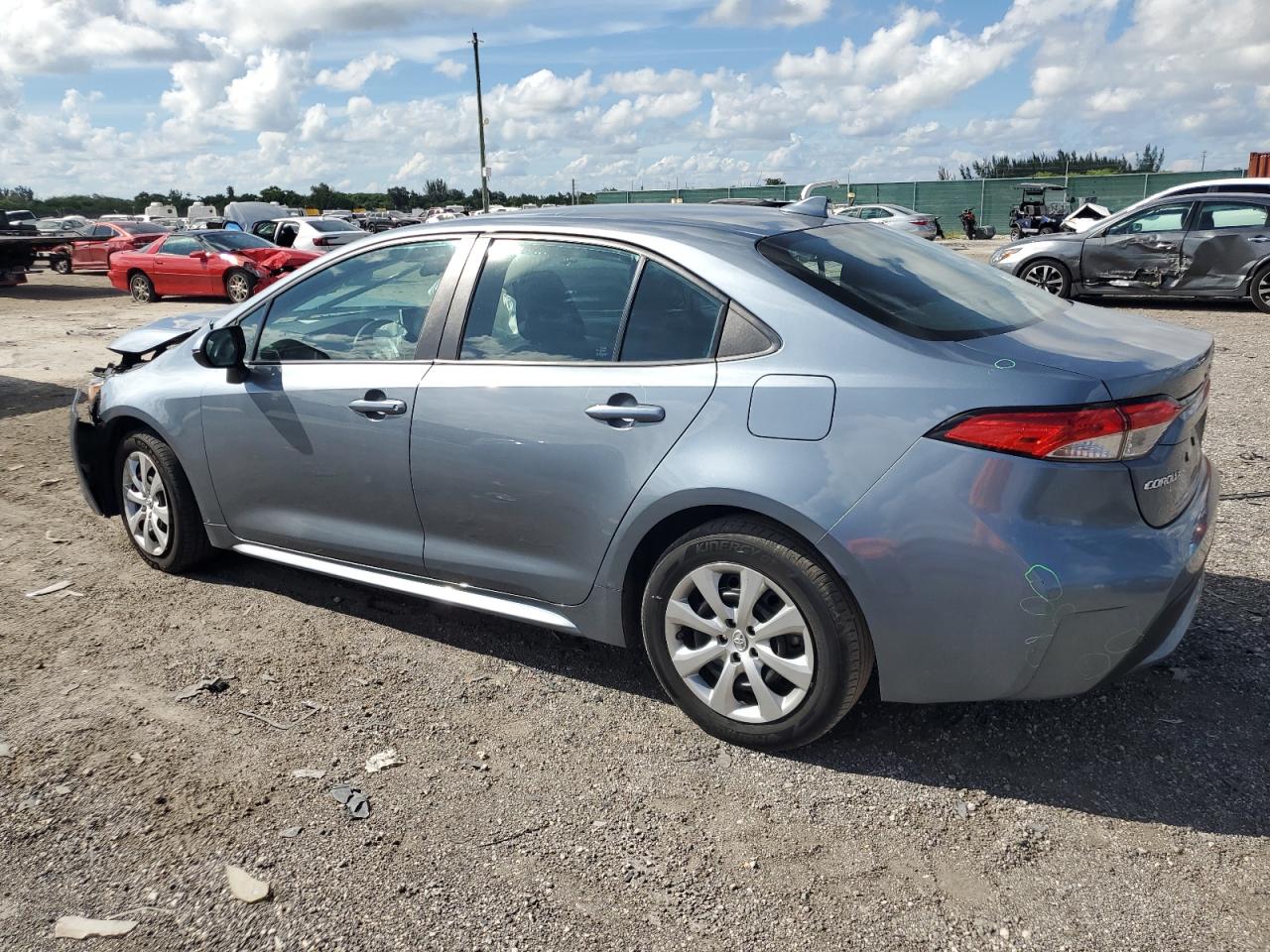 2021 Toyota Corolla VIN 5YFEPMAE9MP148890 Copart auction photo, front end damage thumbnail 2
