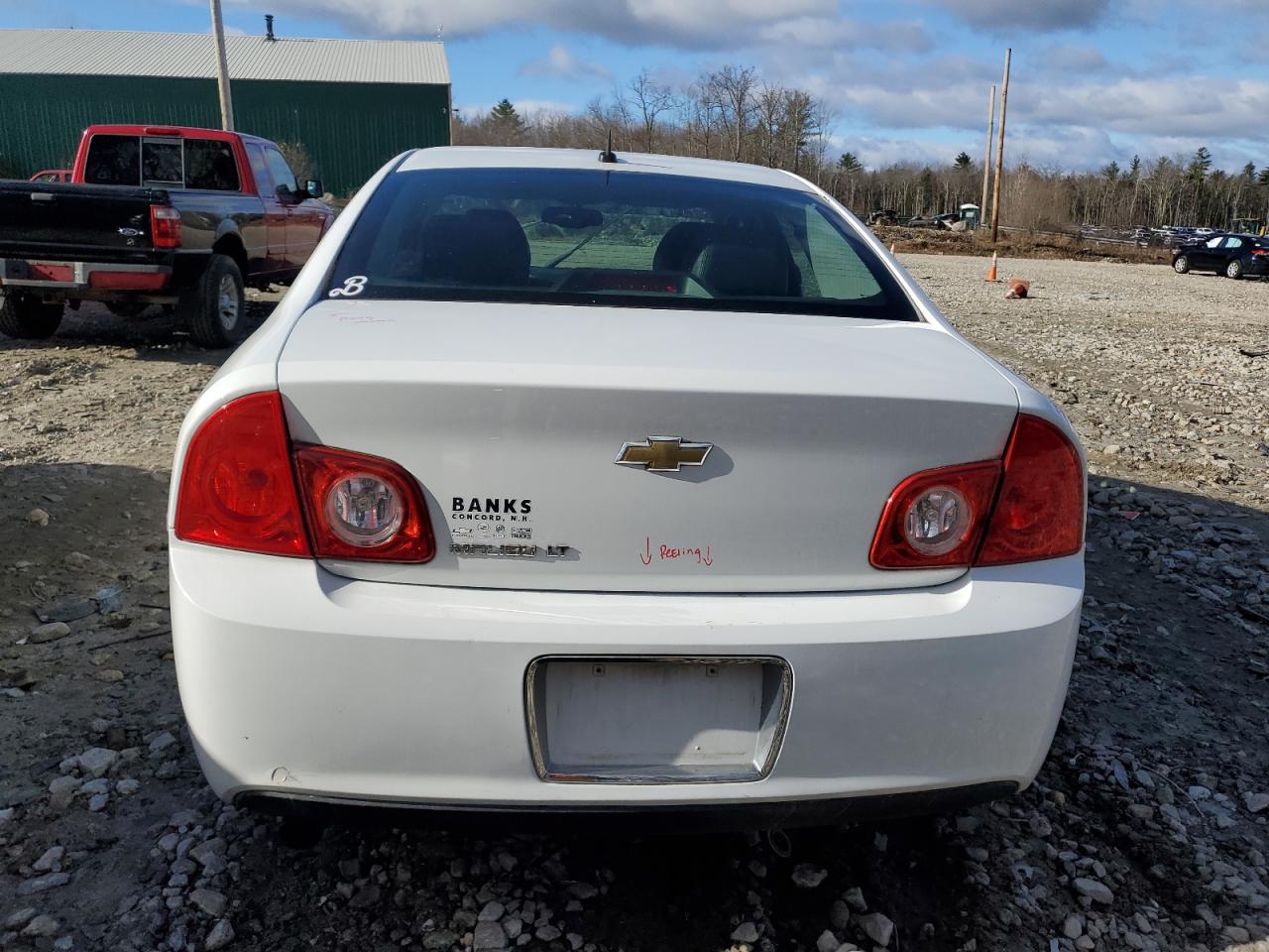 2011 Chevrolet Malibu VIN 1G1ZD5E16BF246733 Copart auction photo, front end / minor dent/scratches damage thumbnail 6