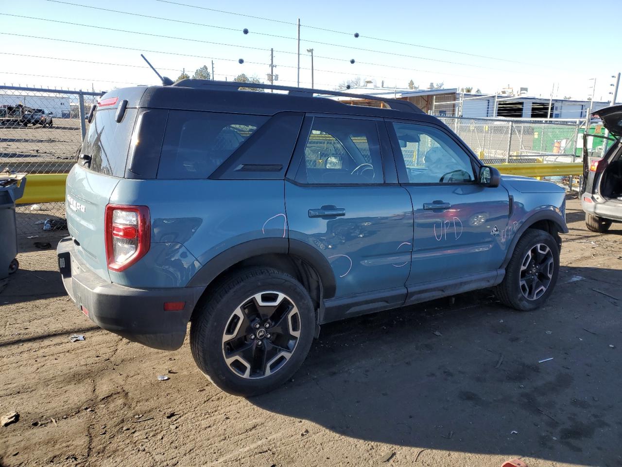 2021 Ford Bronco VIN 3FMCR9C67MRB00816 Copart auction photo, front end damage thumbnail 3
