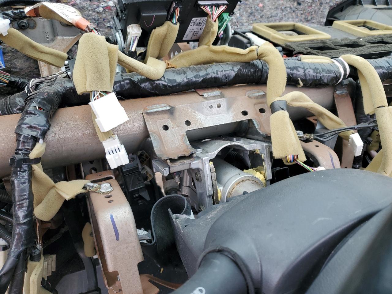 2013 Infiniti JX VIN 5N1AL0MM8DC319607 Copart auction photo, vandalism / stripped damage thumbnail 9