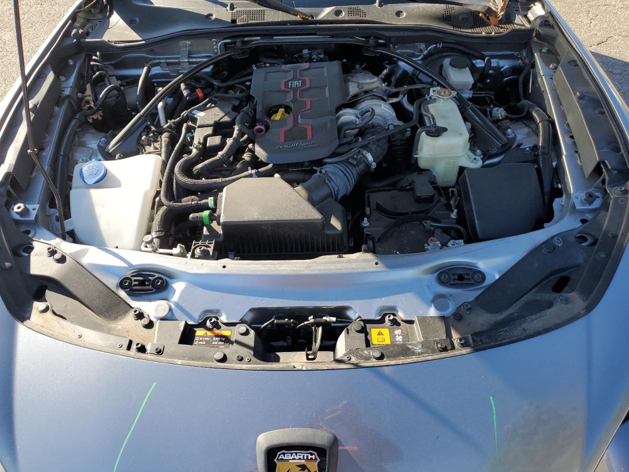 2017 Fiat 124 Spider VIN JC1NFAEK6H0113755 Copart auction photo, all over damage thumbnail 11