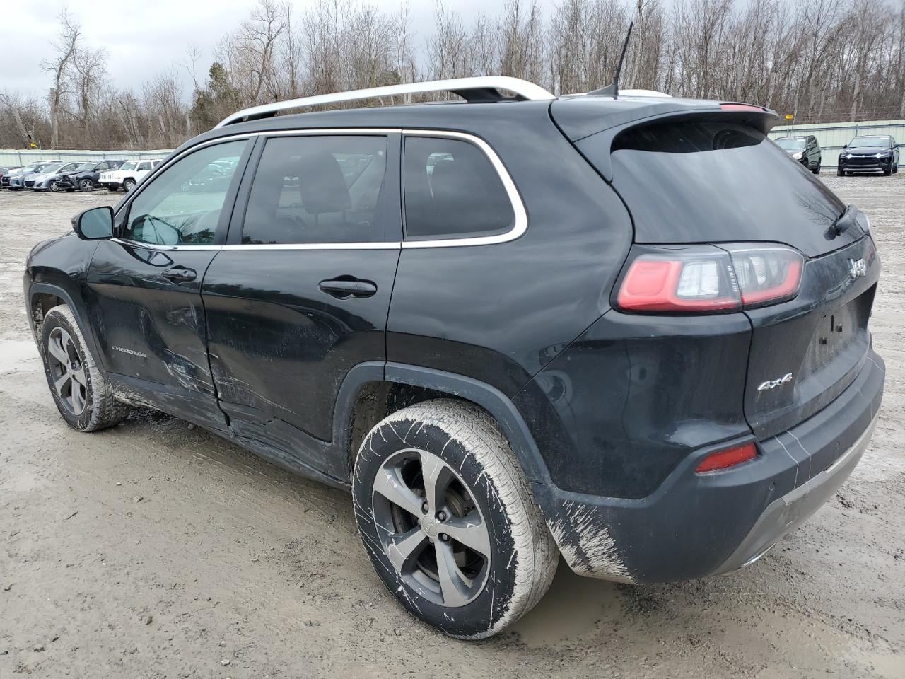 2019 Jeep Grand Cherokee VIN 1C4PJMDX7KD268890 Copart auction photo, side damage thumbnail 2