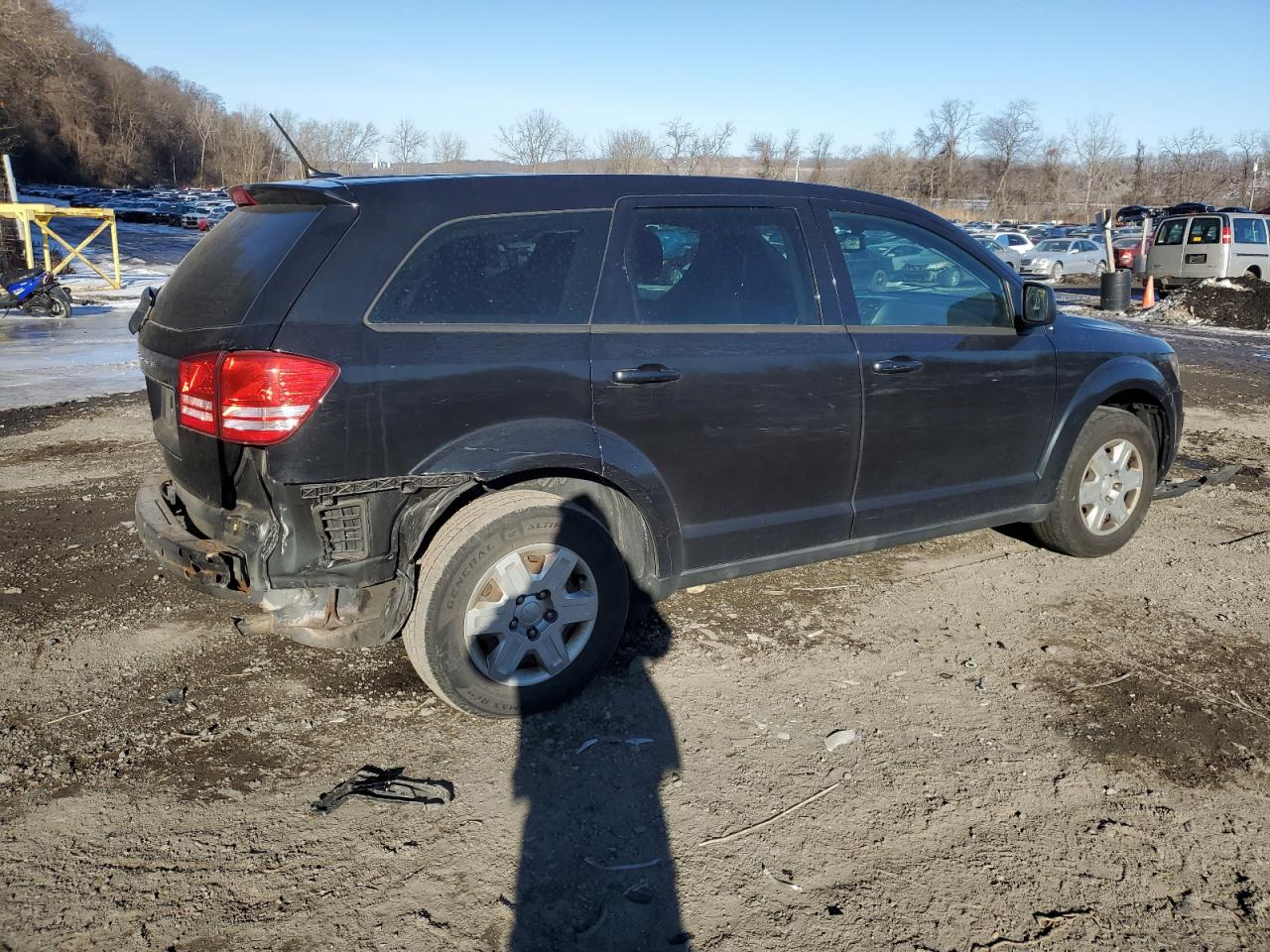 2012 Dodge Journey VIN 3C4PDCAB5CT390248 Copart auction photo, all over damage thumbnail 3
