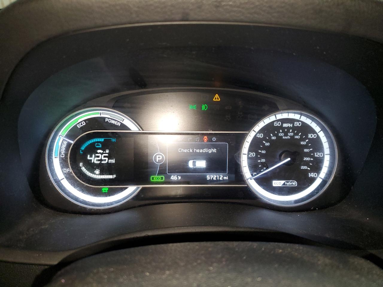 2017 KIA Niro VIN KNDCE3LC3H5042473 Copart auction photo, front end damage thumbnail 9