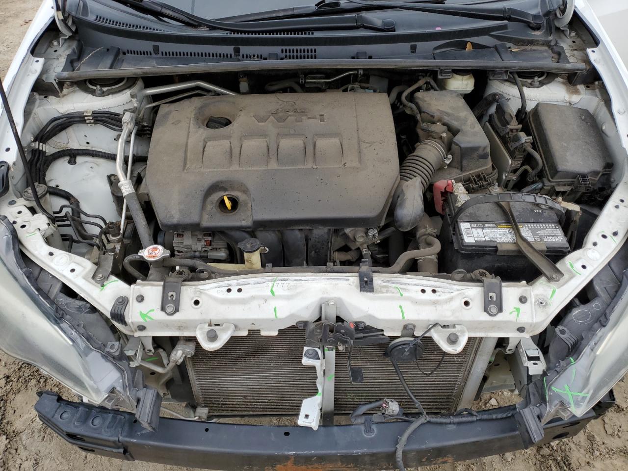 2017 Toyota Corolla VIN 5YFBURHE1HP706171 Copart auction photo, front end / rear end damage thumbnail 11
