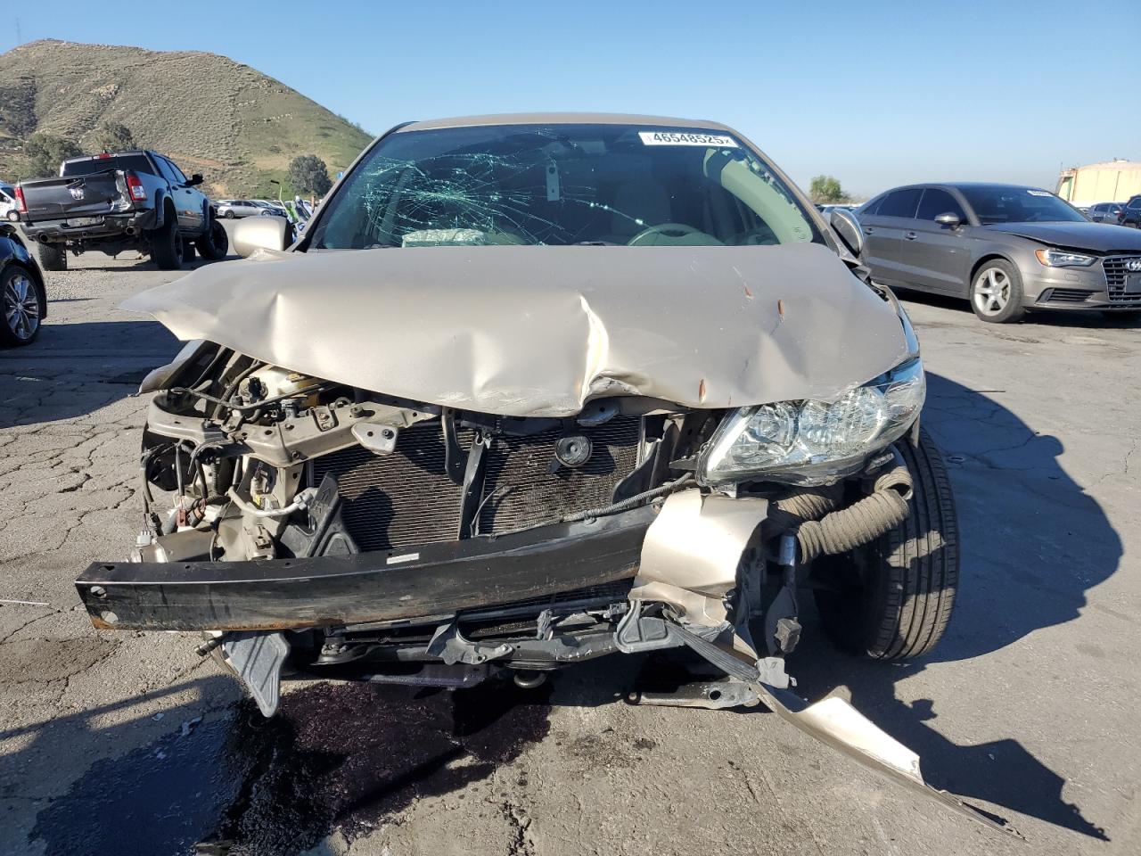 2009 Toyota Corolla VIN 1NXBU40E29Z075574 Copart auction photo, front end damage thumbnail 5
