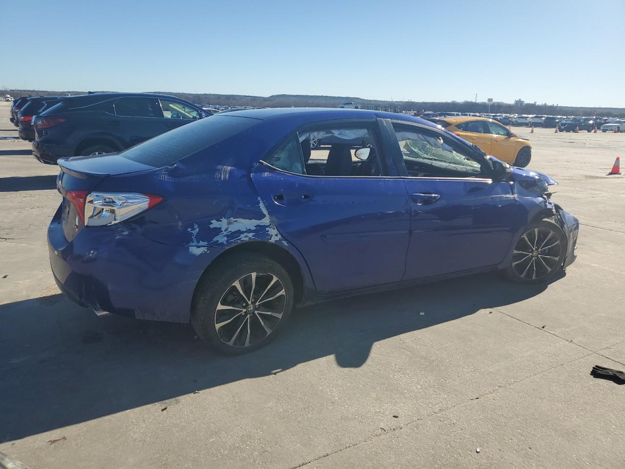 2019 Toyota Corolla VIN 5YFBURHE3KP901874 Copart auction photo, all over damage thumbnail 3