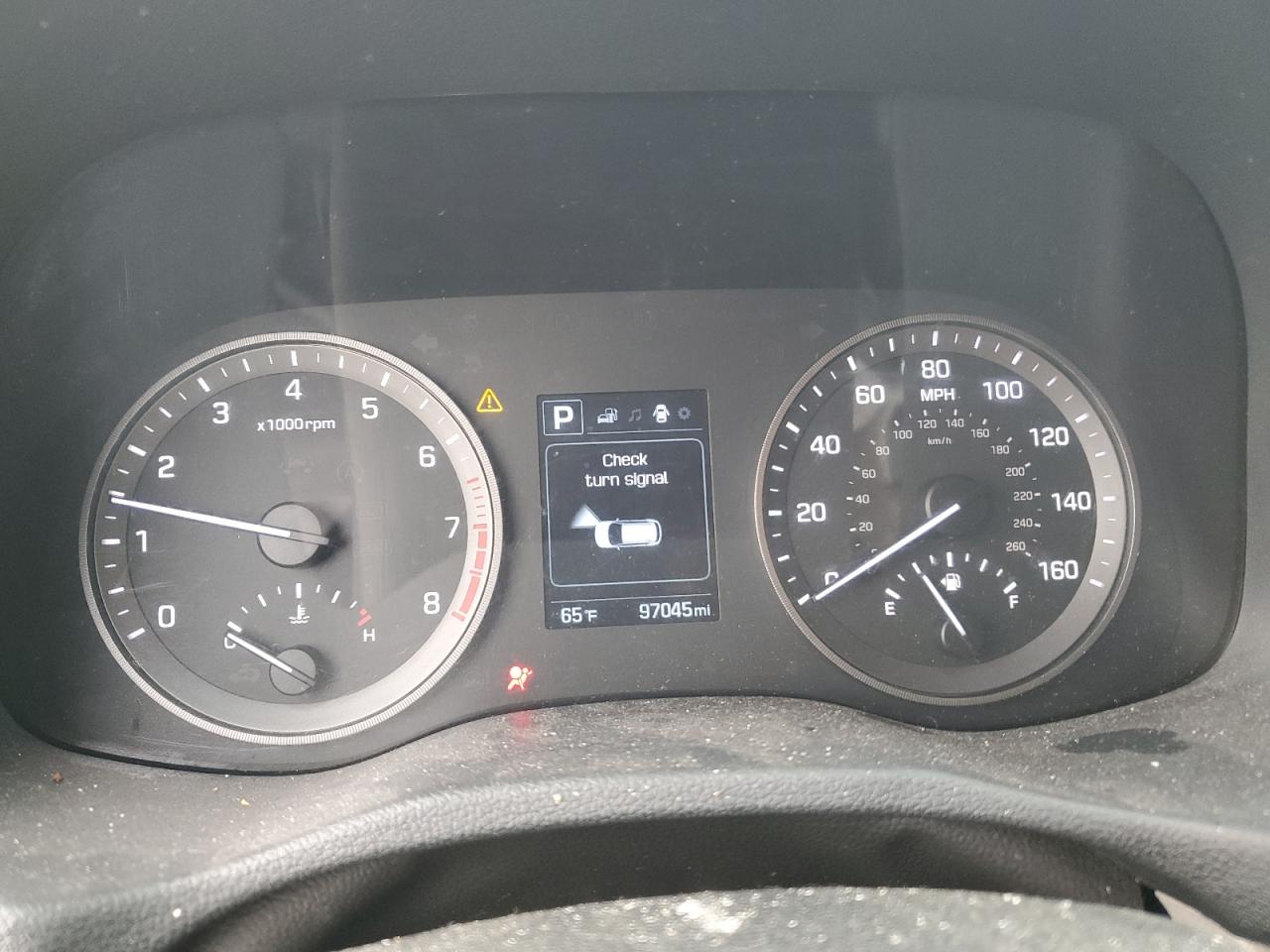 2017 Hyundai Tucson VIN KM8J23A45HU415557 Copart auction photo, front end damage thumbnail 9