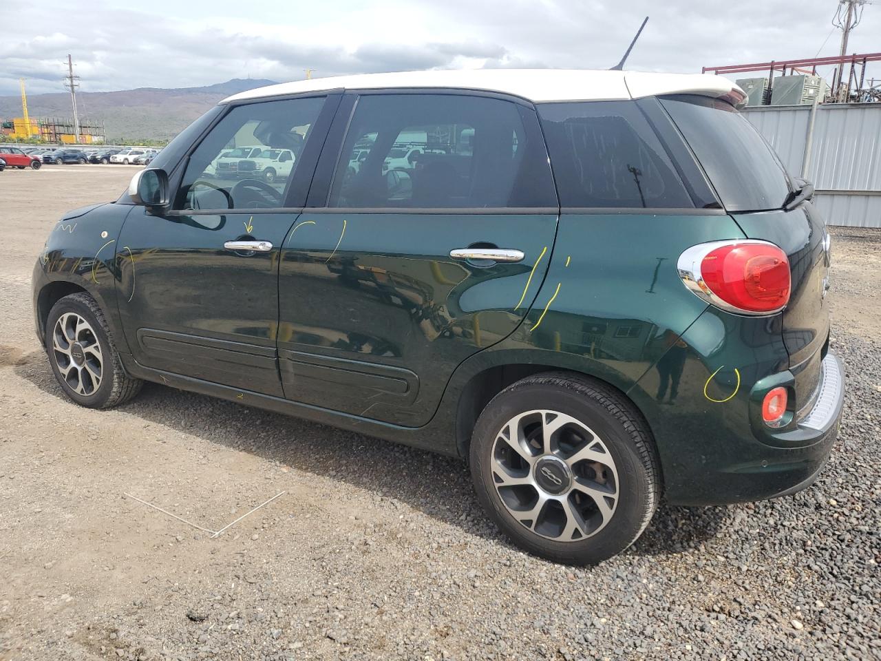 2014 Fiat 500 VIN ZFBCFABH8EZ001889 Copart auction photo, front end damage thumbnail 2