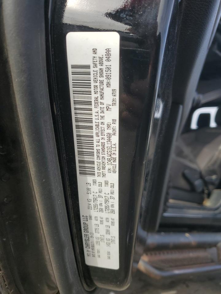 2014 Jeep Wrangler VIN 1C4BJWCG1EL134460 Copart auction photo, frame damage / front end damage thumbnail 13