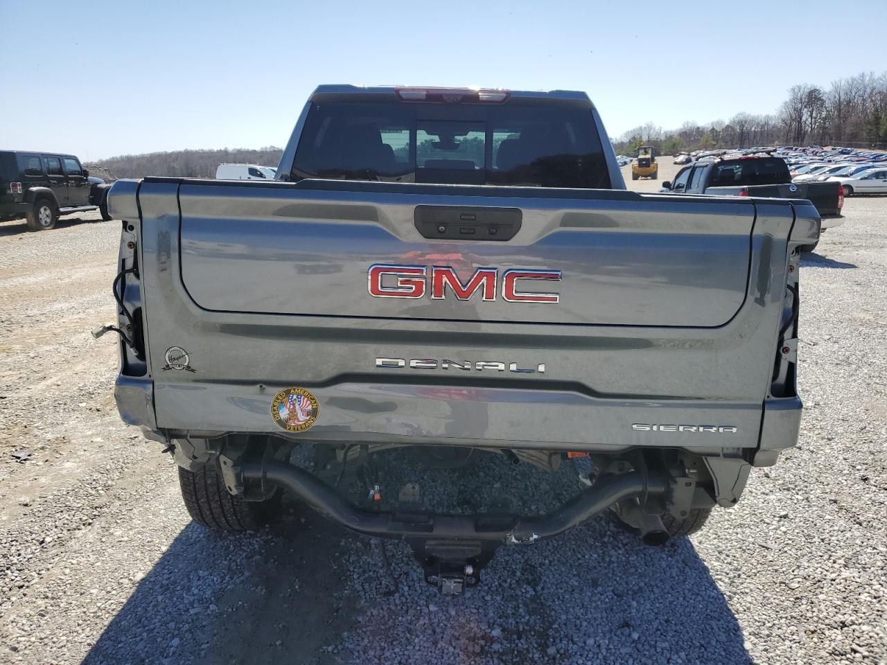 2020 GMC Sierra VIN 3GTU9FEL7LG424000 Copart auction photo, rear end / minor dent/scratches damage thumbnail 6