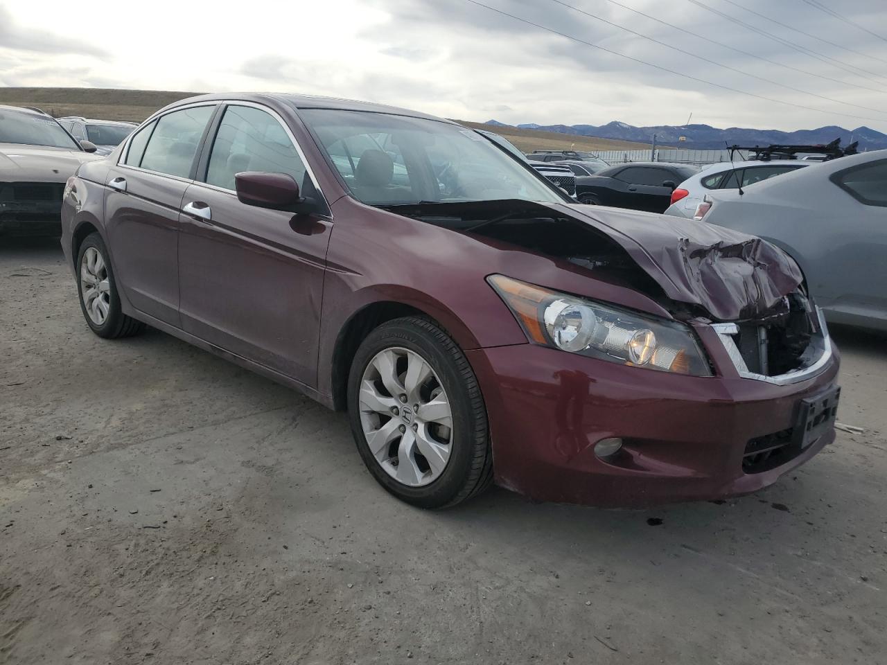 2008 Honda Accord VIN 1HGCP36718A029724 Copart auction photo, front end damage thumbnail 4