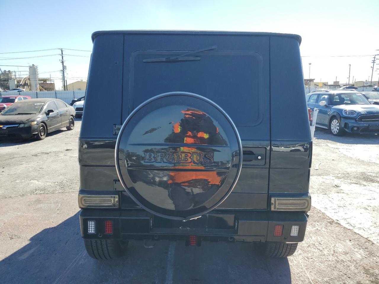 2003 Mercedes-Benz G-klasse VIN WDCYR49E53X141862 Copart auction photo, undercarriage / front end damage thumbnail 6