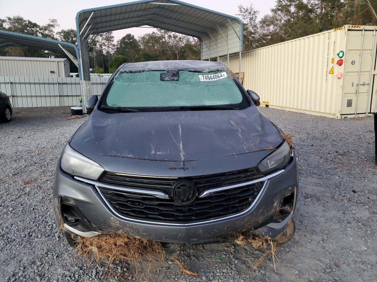 2021 Buick Encore VIN KL4MMBS23MB054929 Copart auction photo, front end / top/roof damage thumbnail 5