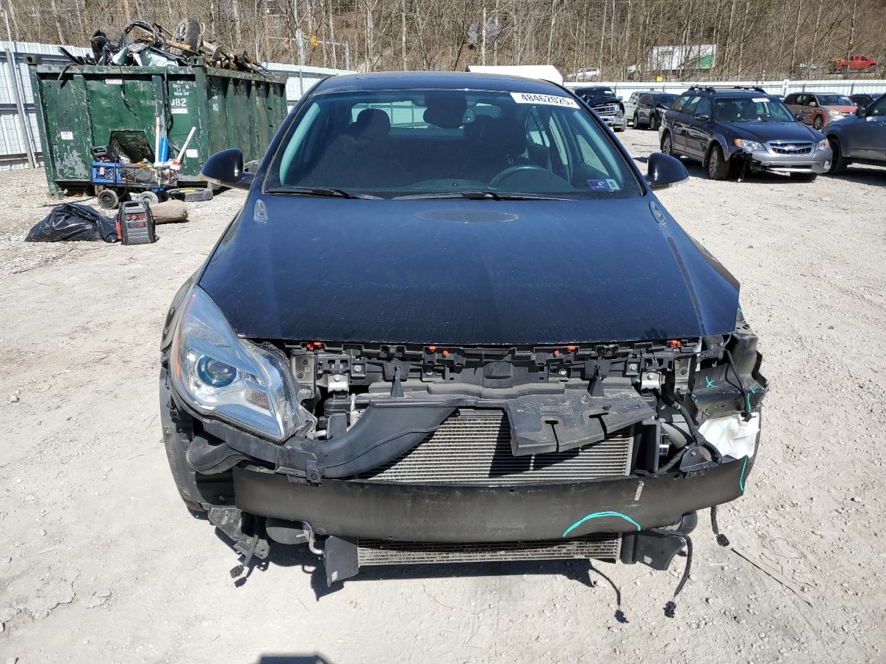 2017 Buick Regal VIN 2G4GL5EX7H9126975 Copart auction photo, front end damage thumbnail 5