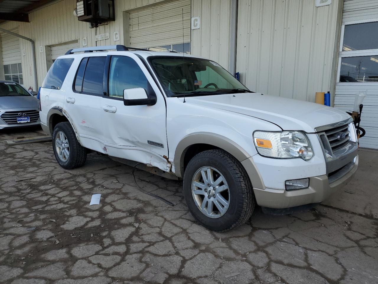 2006 Ford Explorer VIN 1FMEU74E06UB26378 Copart auction photo, side / rear end damage thumbnail 4