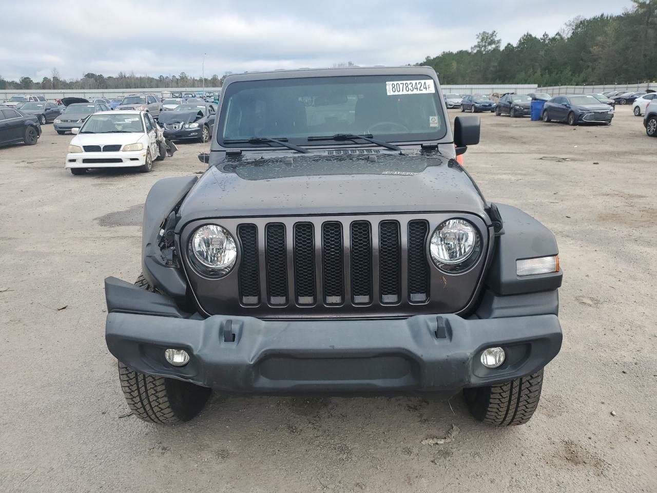 2021 Jeep Wrangler VIN 1C4HJXDN6MW814574 Copart auction photo, rollover damage thumbnail 5