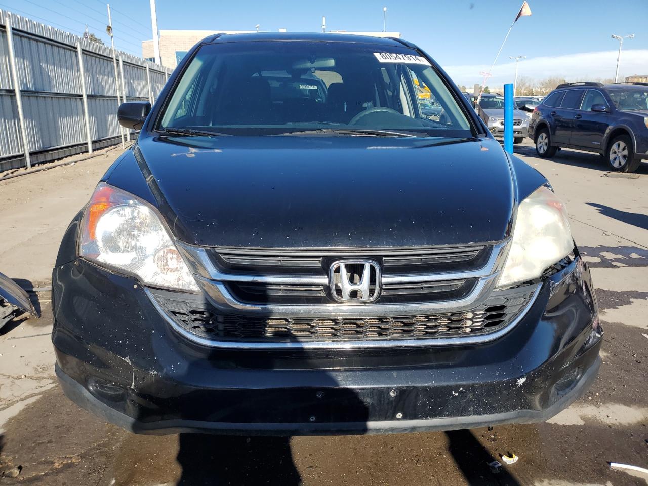 2011 Honda CR-V VIN 3CZRE4H54BG704937 Copart auction photo, side / front end damage thumbnail 5