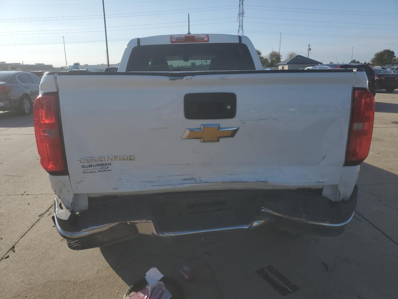 2015 Chevrolet Colorado VIN 1GCGSAE38F1121119 Copart auction photo, all over / minor dent/scratches damage thumbnail 6