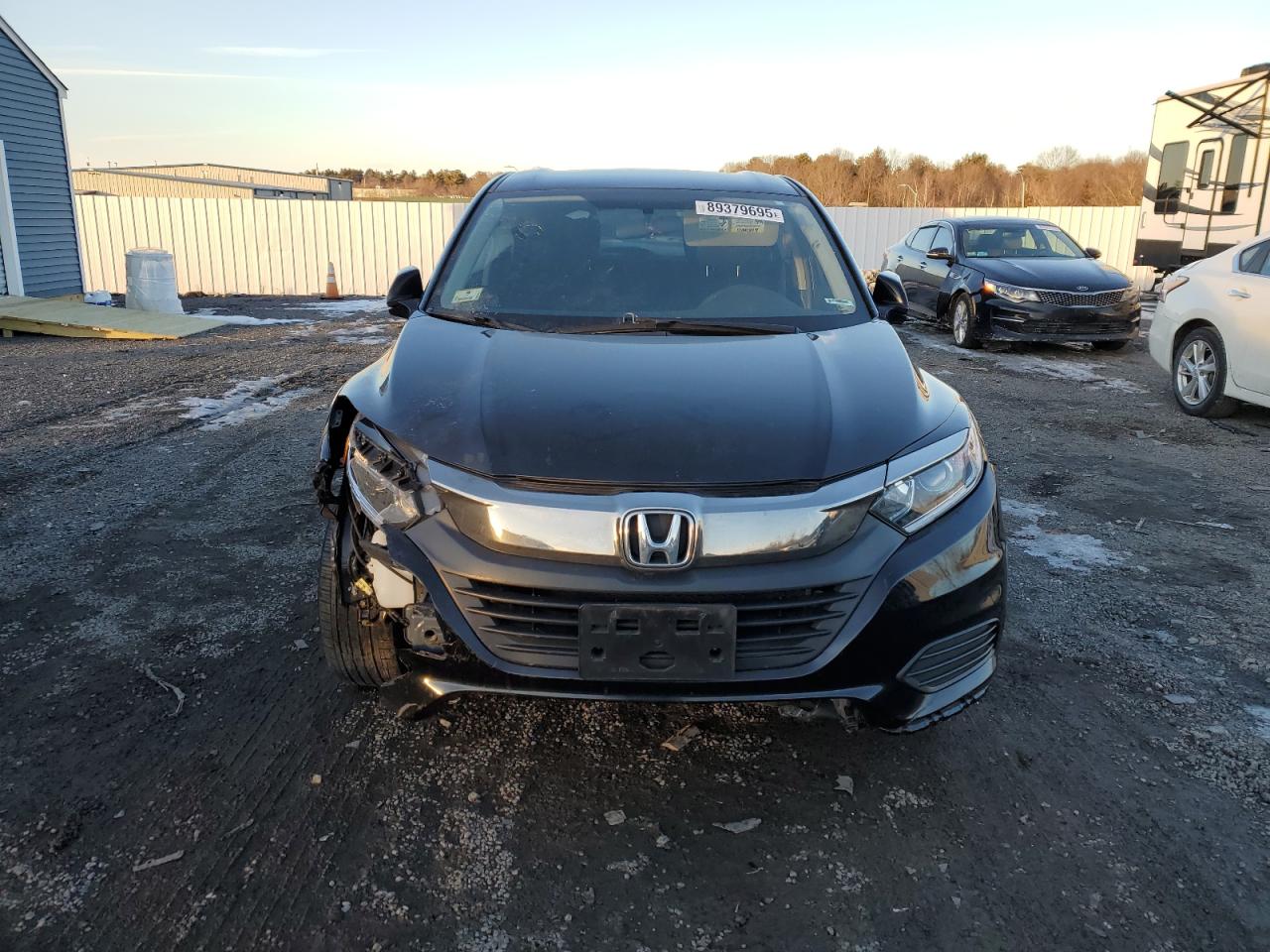 2019 Honda HR-V VIN 3CZRU5H30KG701900 Copart auction photo, front end / minor dent/scratches damage thumbnail 5