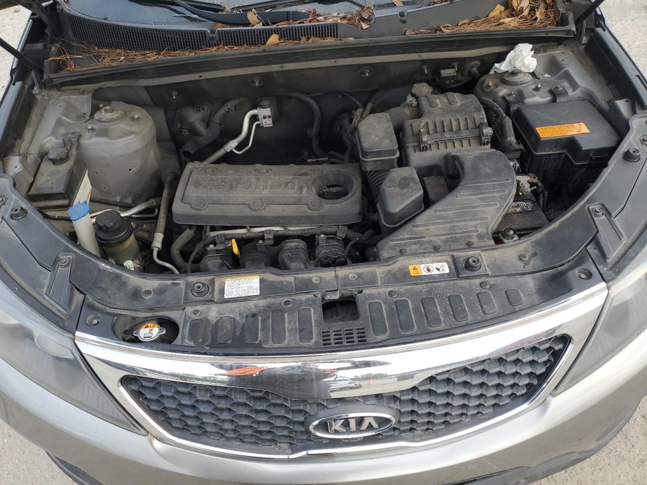 2013 KIA Sorento VIN 5XYKT3A12DG375364 Copart auction photo, mechanical damage thumbnail 12