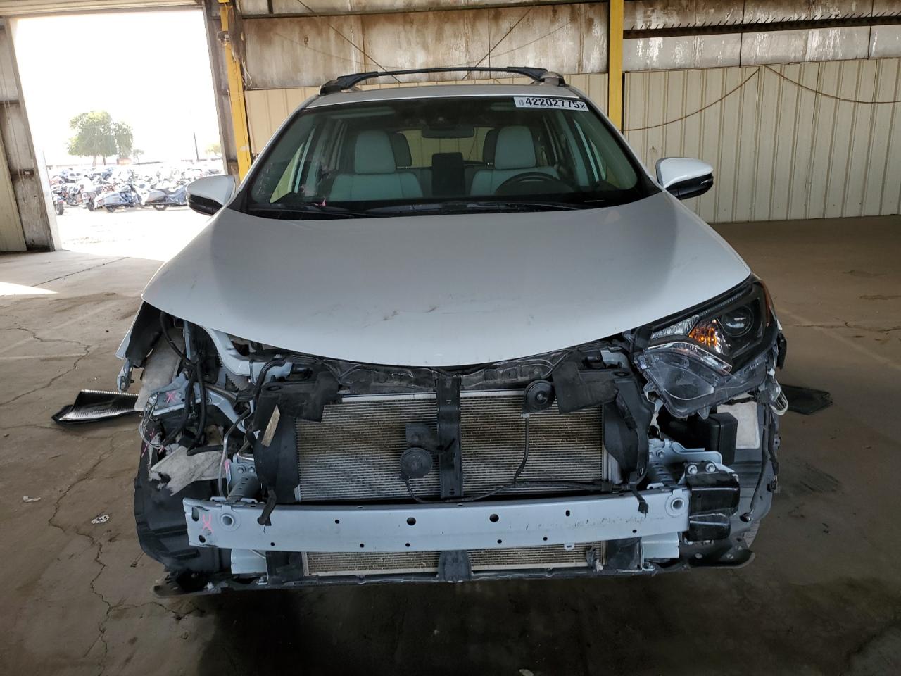 2018 Toyota RAV 4 VIN 2T3WFREV5JW514683 Copart auction photo, front end damage thumbnail 5