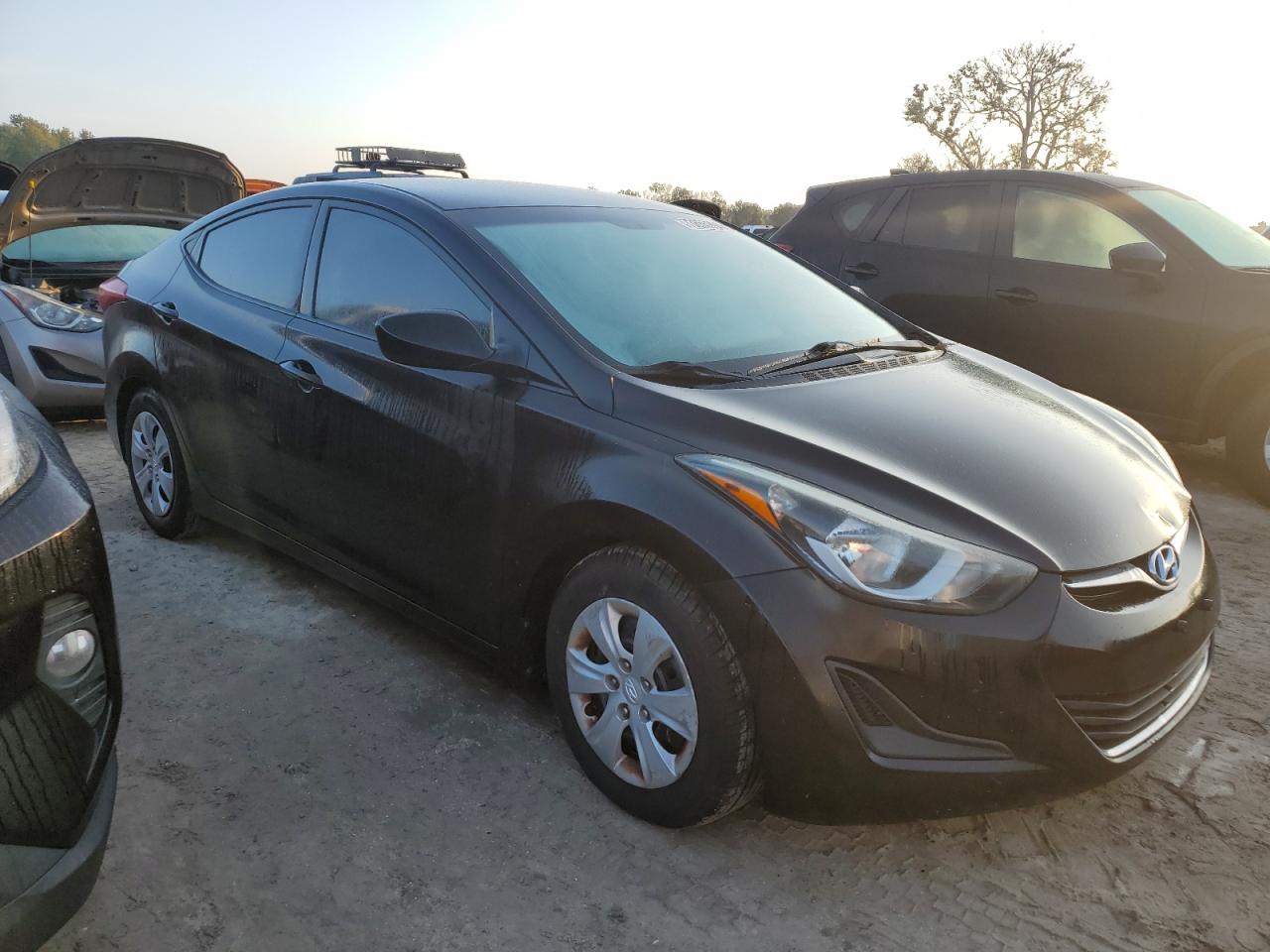 2016 Hyundai Elantra VIN 5NPDH4AE2GH662980 Copart auction photo, water/flood damage thumbnail 4