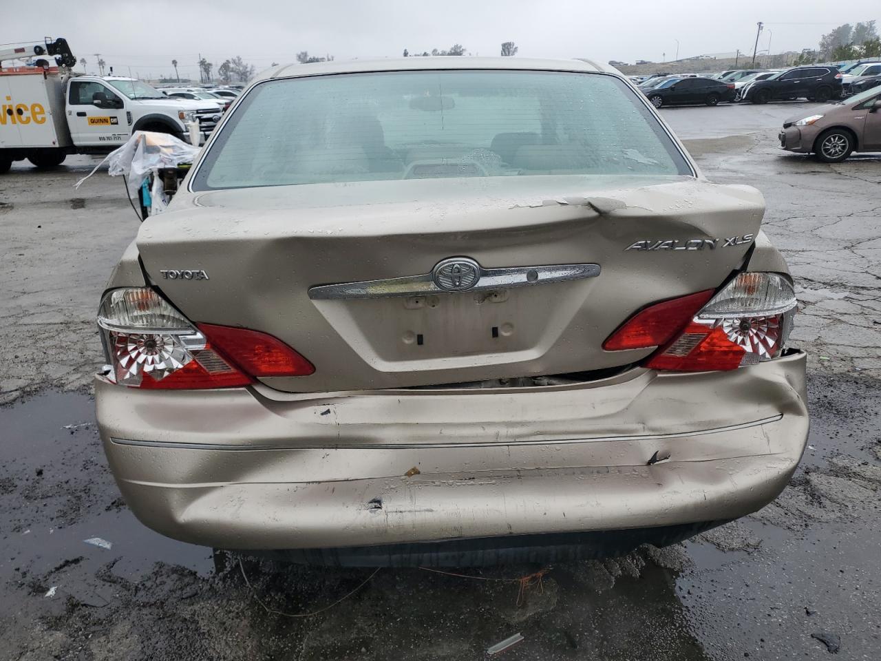 2004 Toyota Avalon VIN 4T1BF28B04U372635 Copart auction photo, rear end damage thumbnail 6