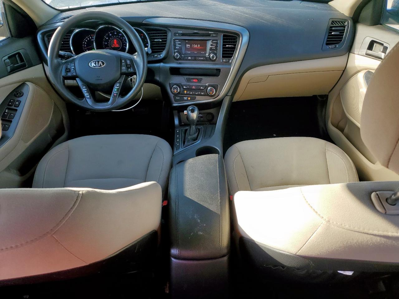 2013 KIA Optima VIN 5XXGM4A79DG185823 Copart auction photo, rear end / front end damage thumbnail 8