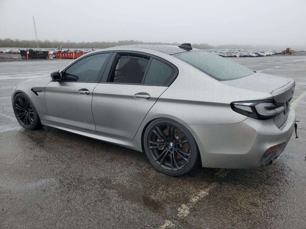 2020 BMW M5 VIN WBSJF0C08LB448874 Copart auction photo, undercarriage / rear end damage thumbnail 2